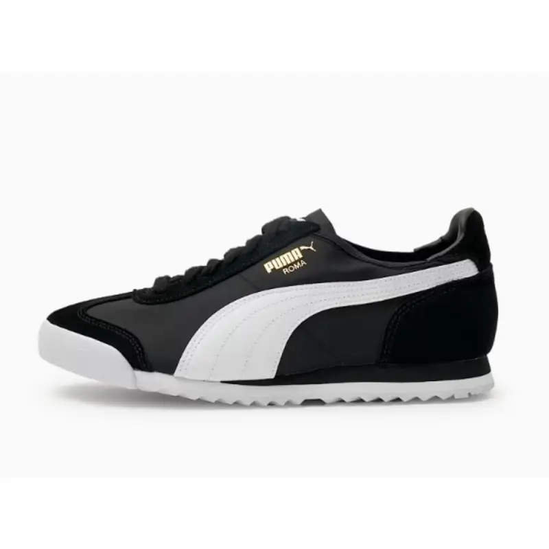 Sneakers Roma OG in Nylon Nero Bianco 362408-01 - Sneakers Retro Street Unisex 44 miniatura 3