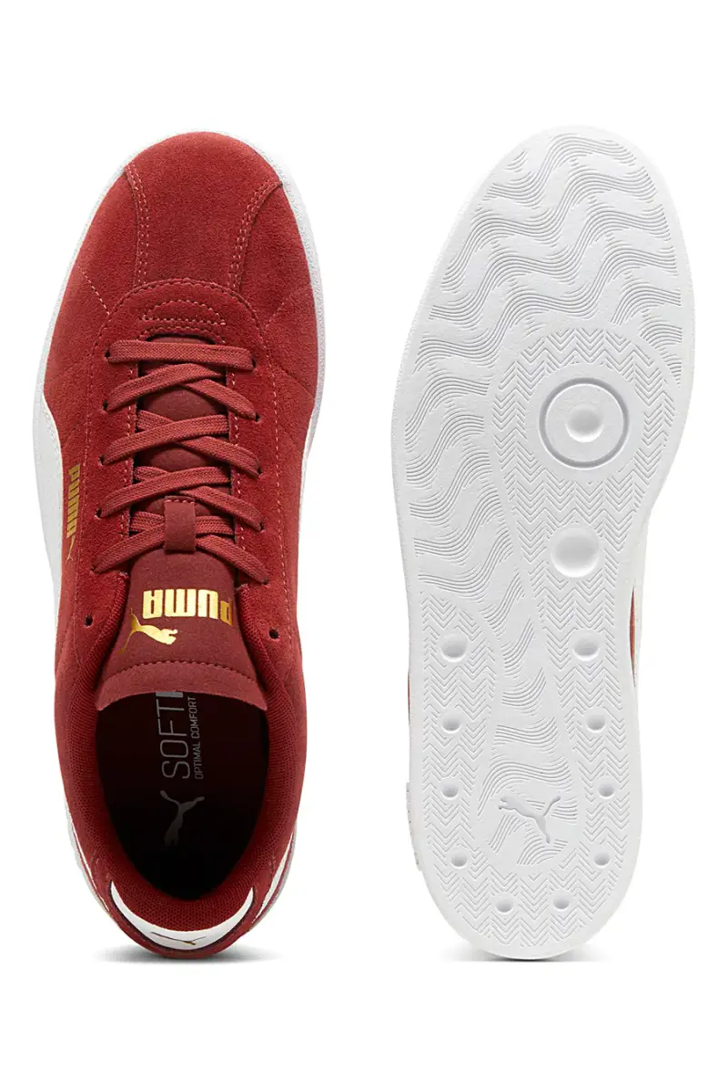Sneakers rosse con logo bianco Puma Club II [ROSSO miniatura 4