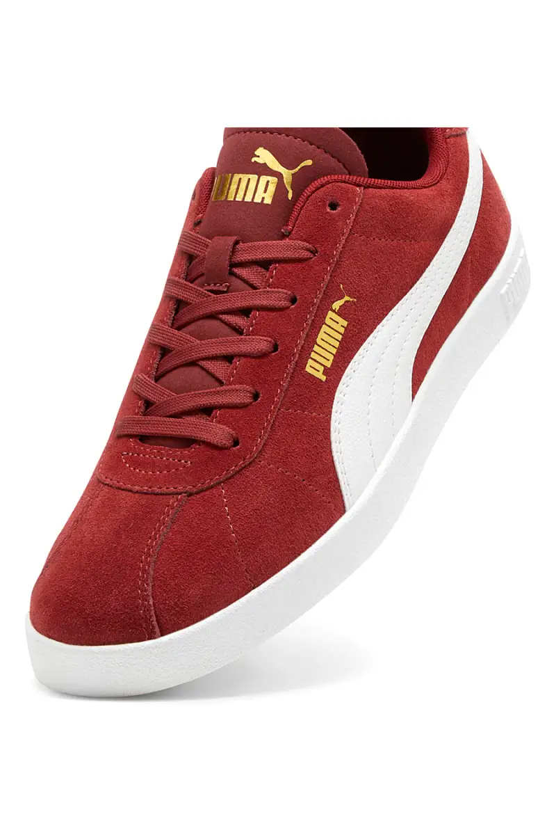 Sneakers rosse con logo bianco Puma Club II [ROSSO miniatura 5