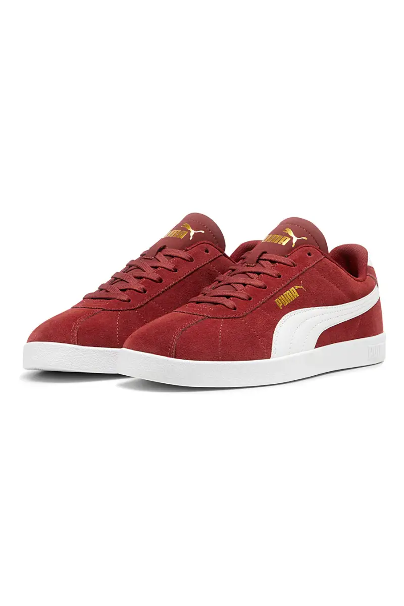 Sneakers rosse con logo bianco Puma Club II [ROSSO