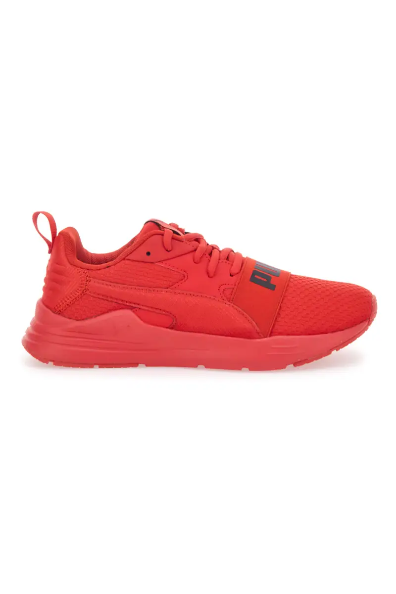 Sneakers Rosse Con Tomaia In Mesh Puma Wired Run Pure Jr [ROSSO]