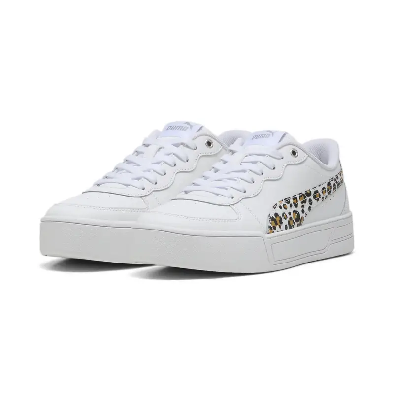 Sneakers Skye Leo da donna PUMA White Silver Metallic | Puma Bianco