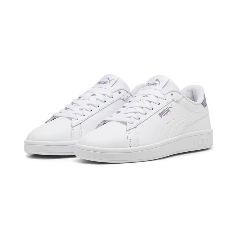 Sneakers Smash 3.0 L PUMA White Pale Plum Purple | Puma Bianco