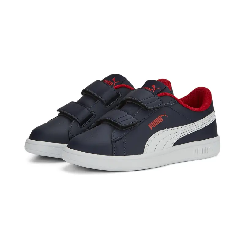 Sneakers Smash 3.0 Leather V da bambini PUMA Navy White For All Time Red Blue | Puma Blu