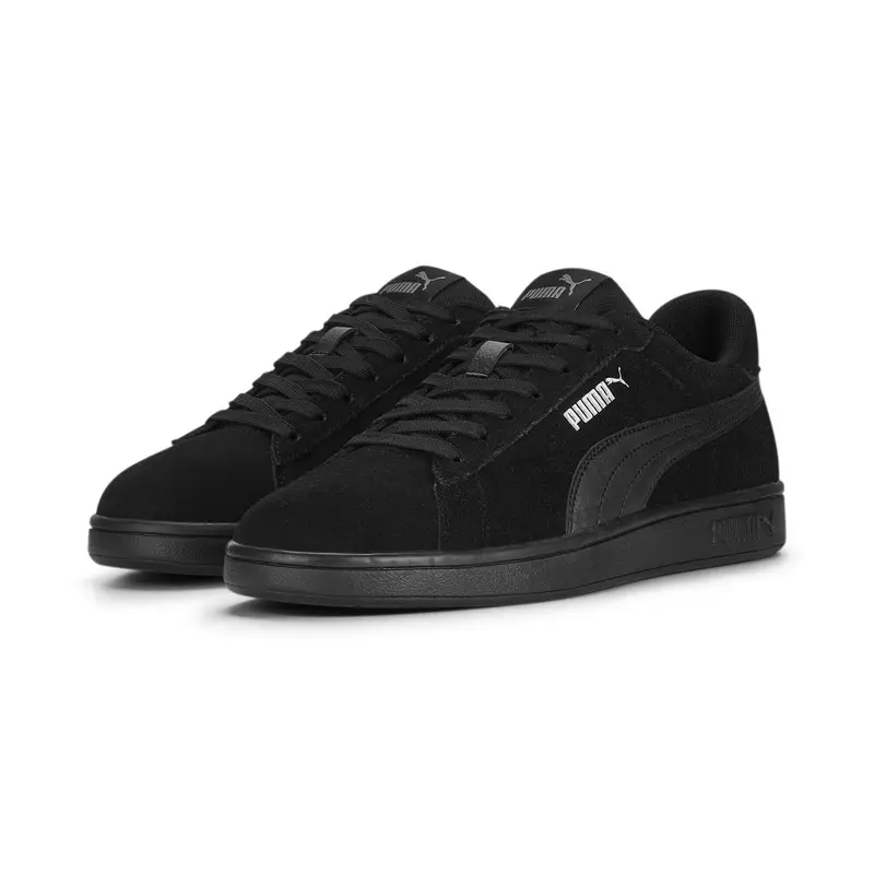 Sneakers Smash 3.0 PUMA Black Silver Metallic | Puma Nero