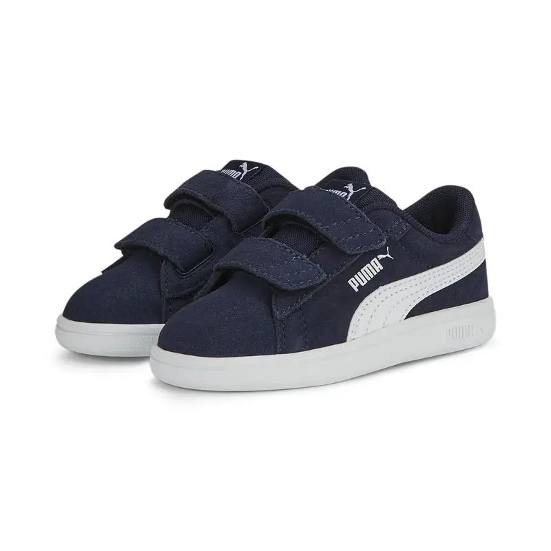 Sneakers Smash 3.0 Suede da bimbi PUMA Navy White Blue | Puma Bianco
