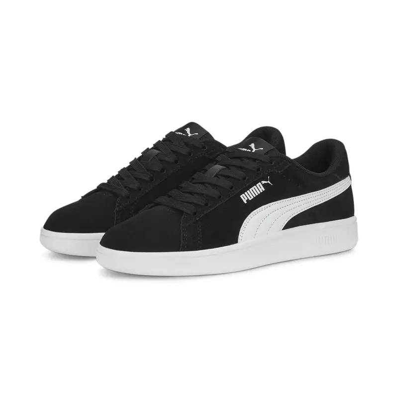 Sneakers Smash 3.0 Suede da ragazzi PUMA Black White | Puma Nero