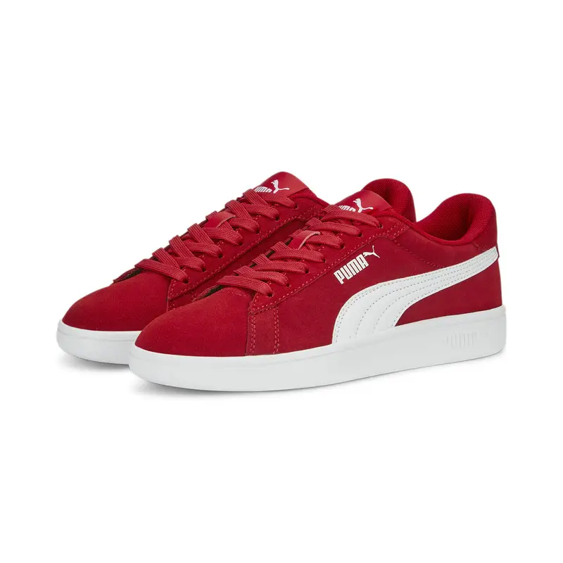 Sneakers Smash 3.0 Suede da ragazzi PUMA For All Time Red White | Puma Rosso