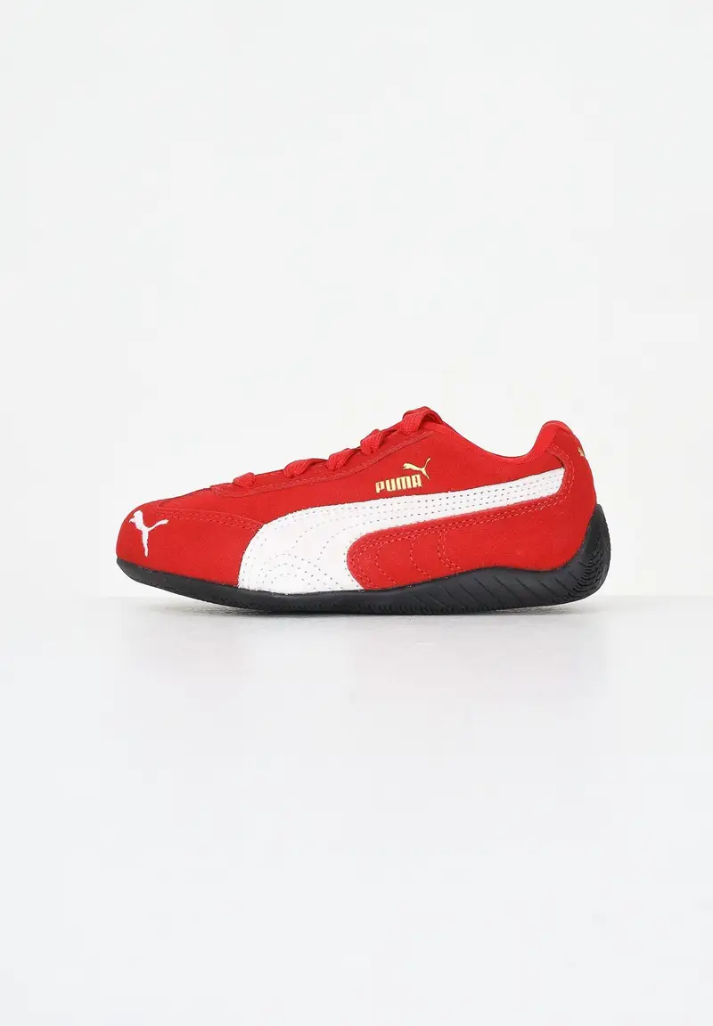 Sneakers Speedcat rosse per bambino e bambina