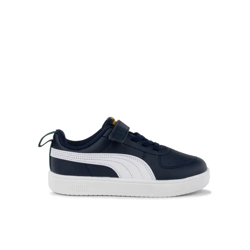 Sneakers tennis blu da bambino Rickie Ac con velcro e lacci