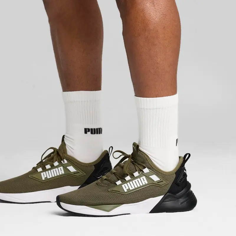 Sneakers uomo verdi da running Retaliate 3