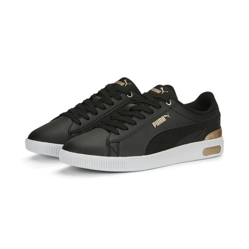 Sneakers Vikky v3 Space Metallics da donna PUMA Black Gold White | Puma Nero