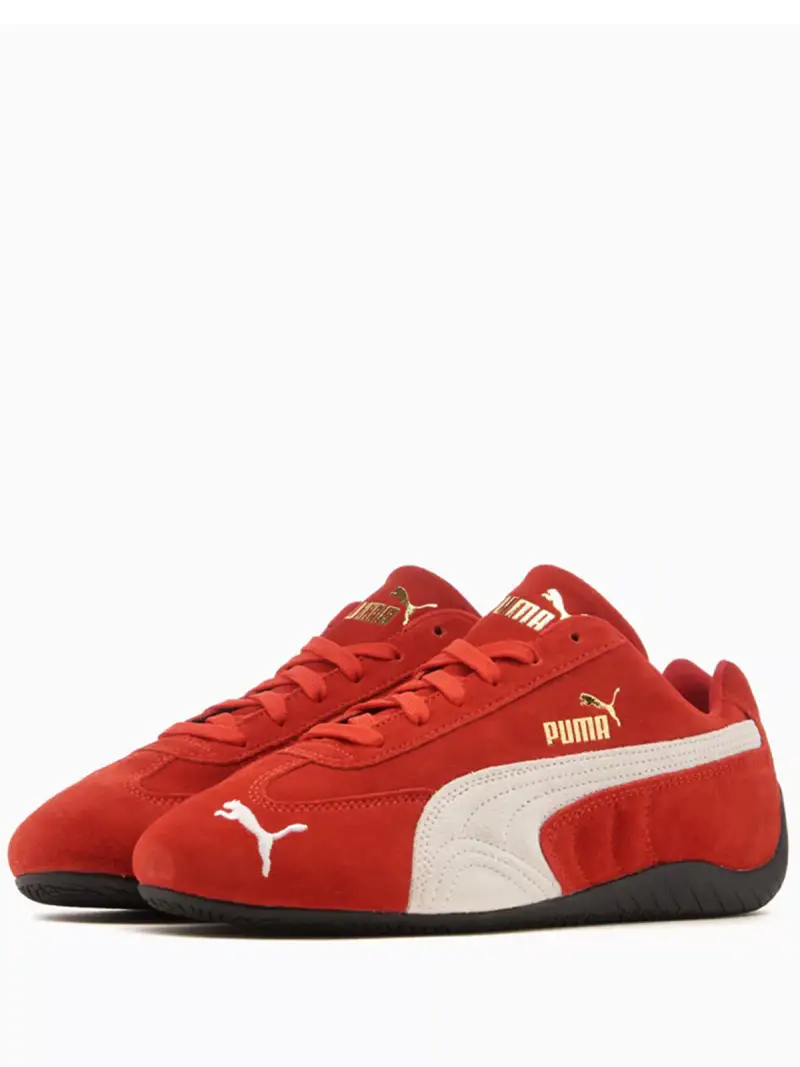 Puma Speedcat OG Rosso - Sneakers Unisex in Suede miniatura 3
