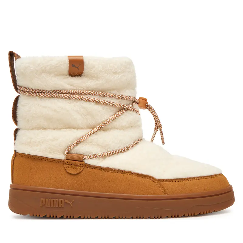 Stivali da neve Puma Snowbae Suede Wns 402175 02 Écru Écru