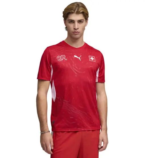 Switzerland Home 26 - maglia calcio - uomo Red