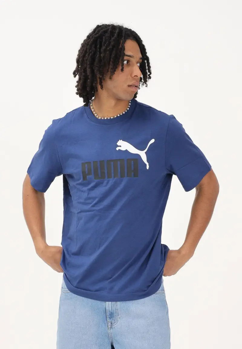 Puma T-shirt Uomo Blu 4346466 miniatura 2