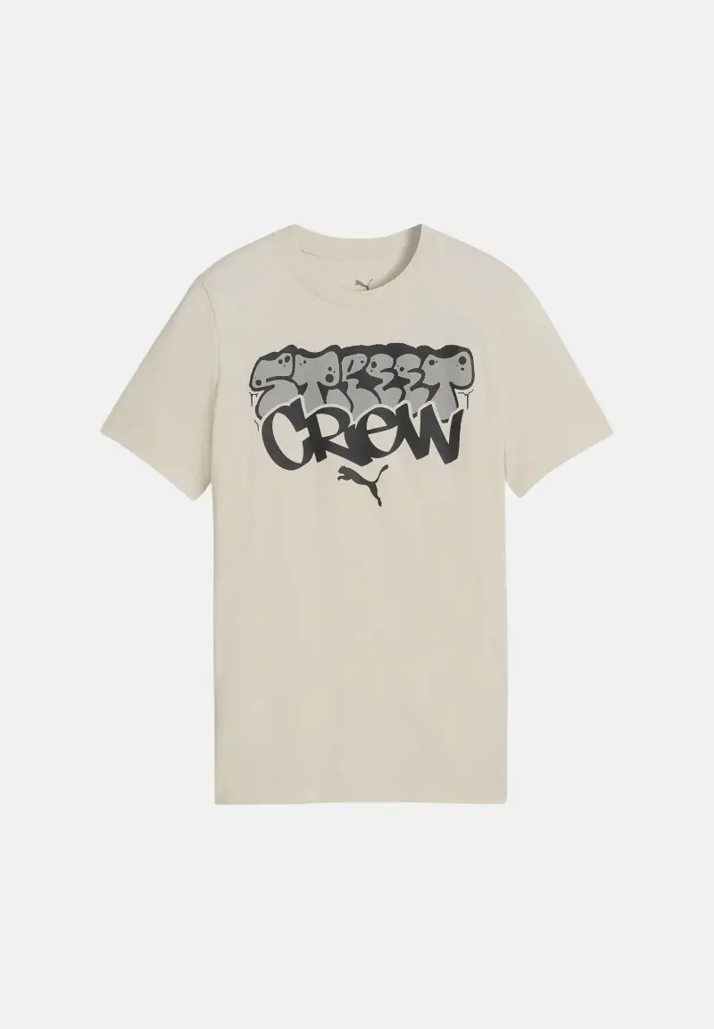 T-shirt a manica corta MID 90s panna da bambino