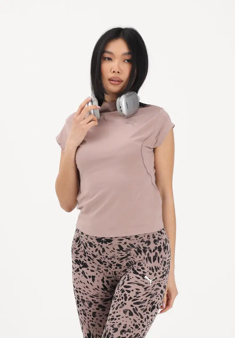 Puma T-shirt Donna Rosa 4323192 miniatura 2