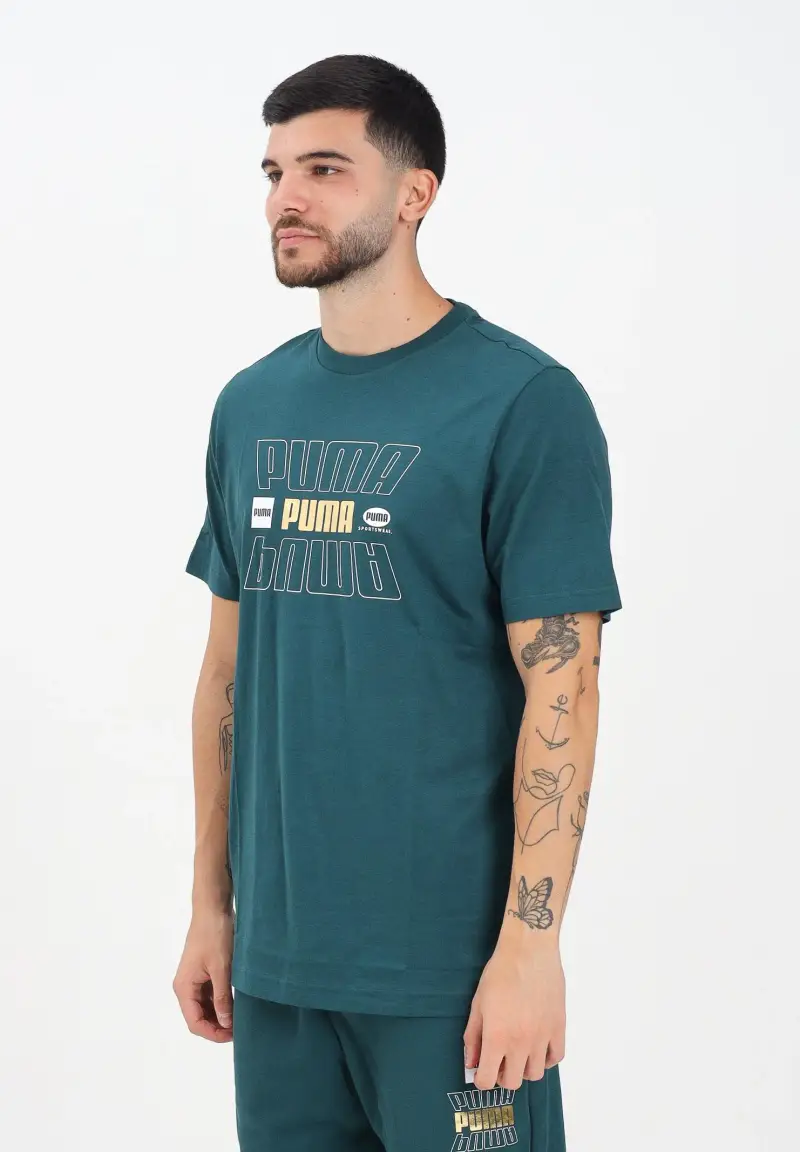 Puma T-shirt Uomo Verde 2817049