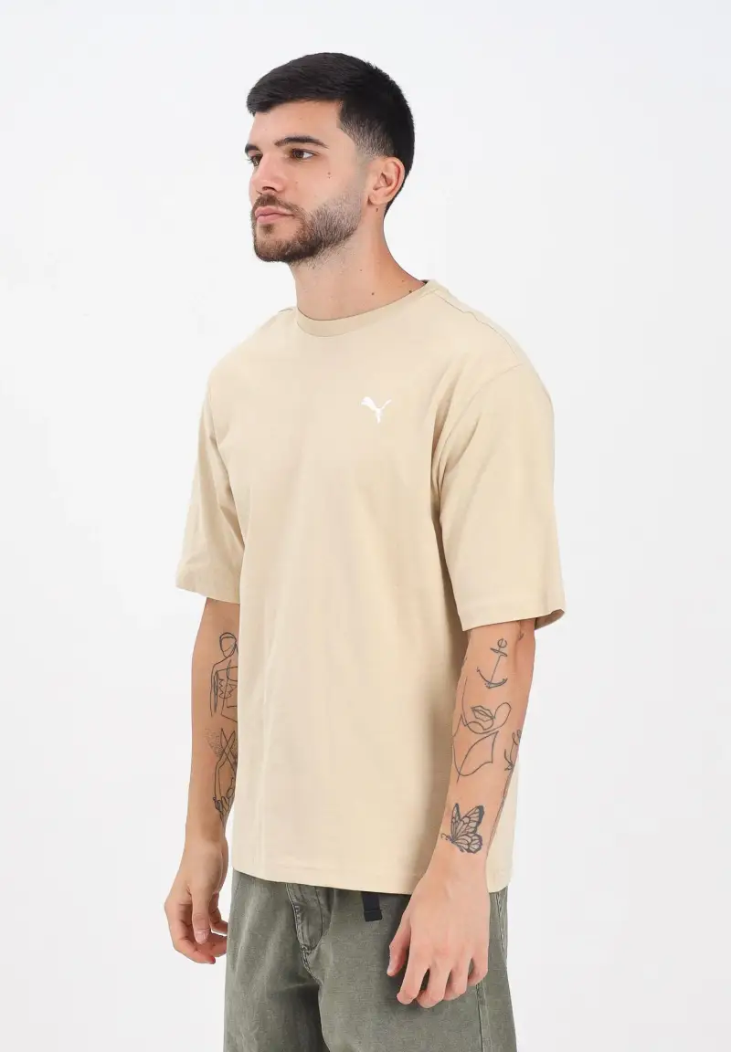 Puma T-shirt Uomo Beige 2817034