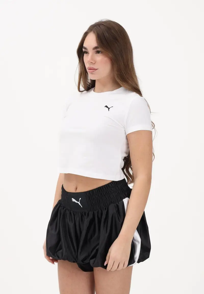 T-shirt a manica corta WARDROBE ESS bianca da donna