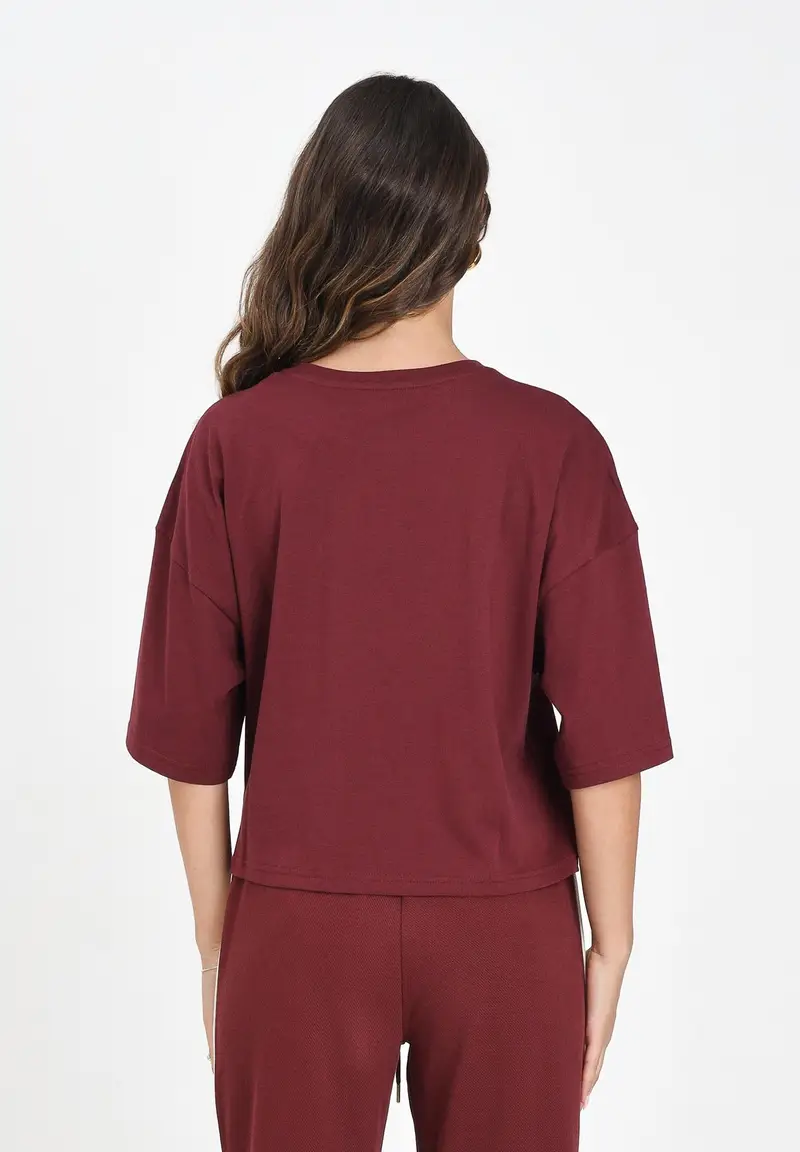Puma T-shirt Donna Bordeaux 1523985 miniatura 2