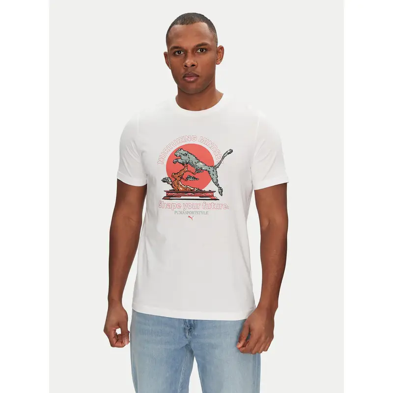 Puma T-shirt Bianco 3211214