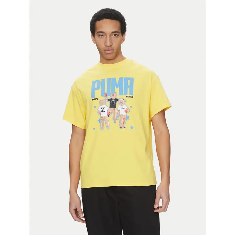 Puma T-shirt Giallo 3211239