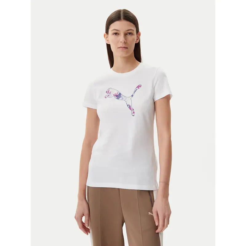 Puma T-shirt Bianco 4111154