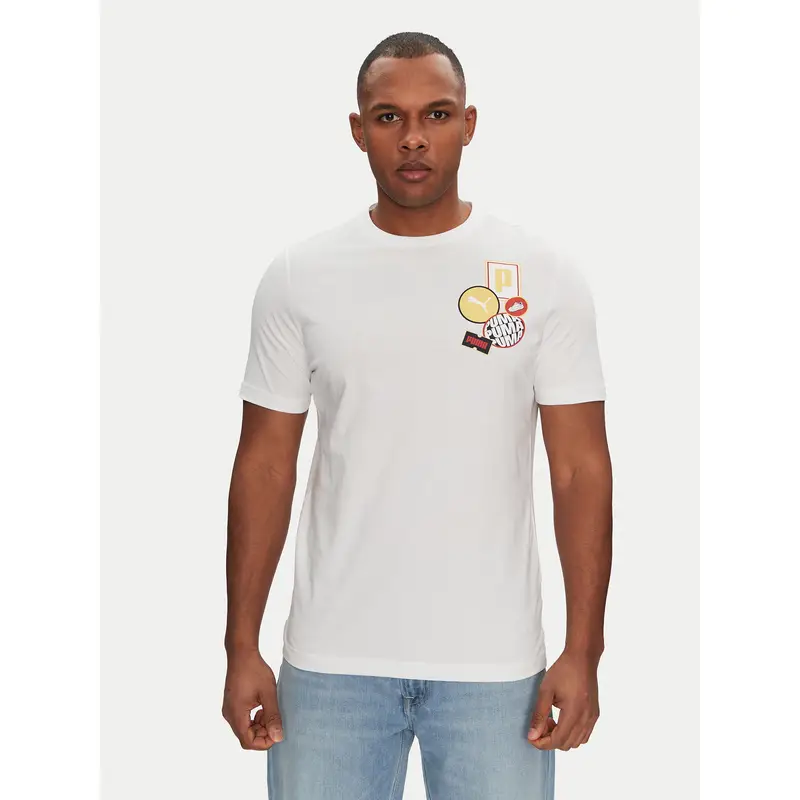 Puma T-shirt Bianco 3211281
