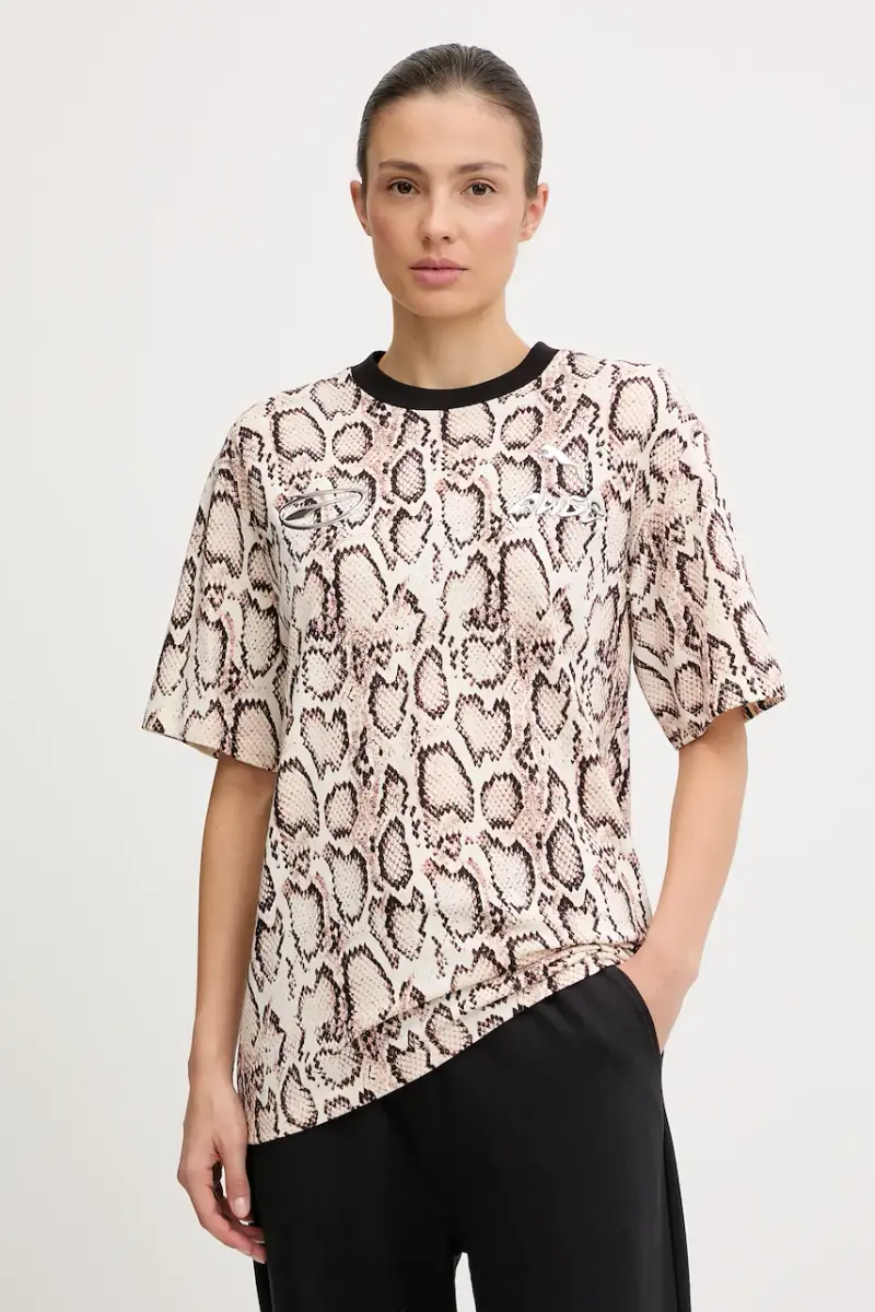 Puma T-shirt Donna Beige 3575105