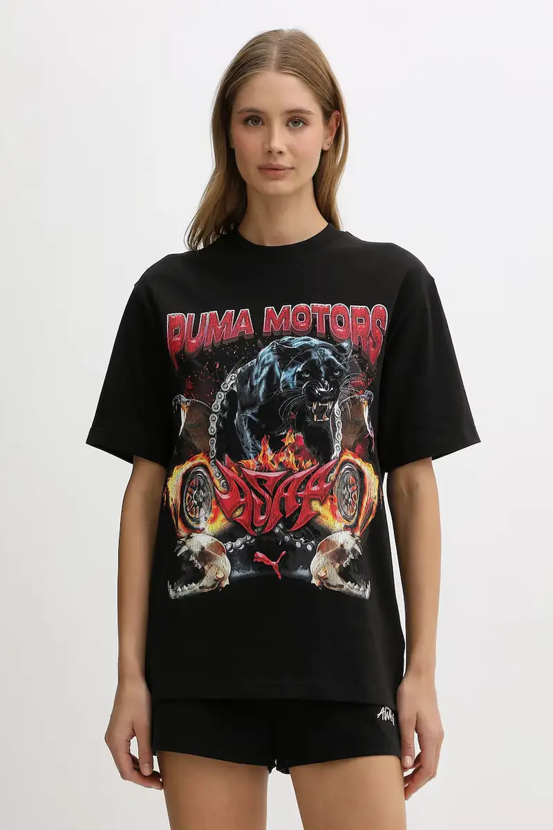 Puma T-shirt Donna Nero 3171974