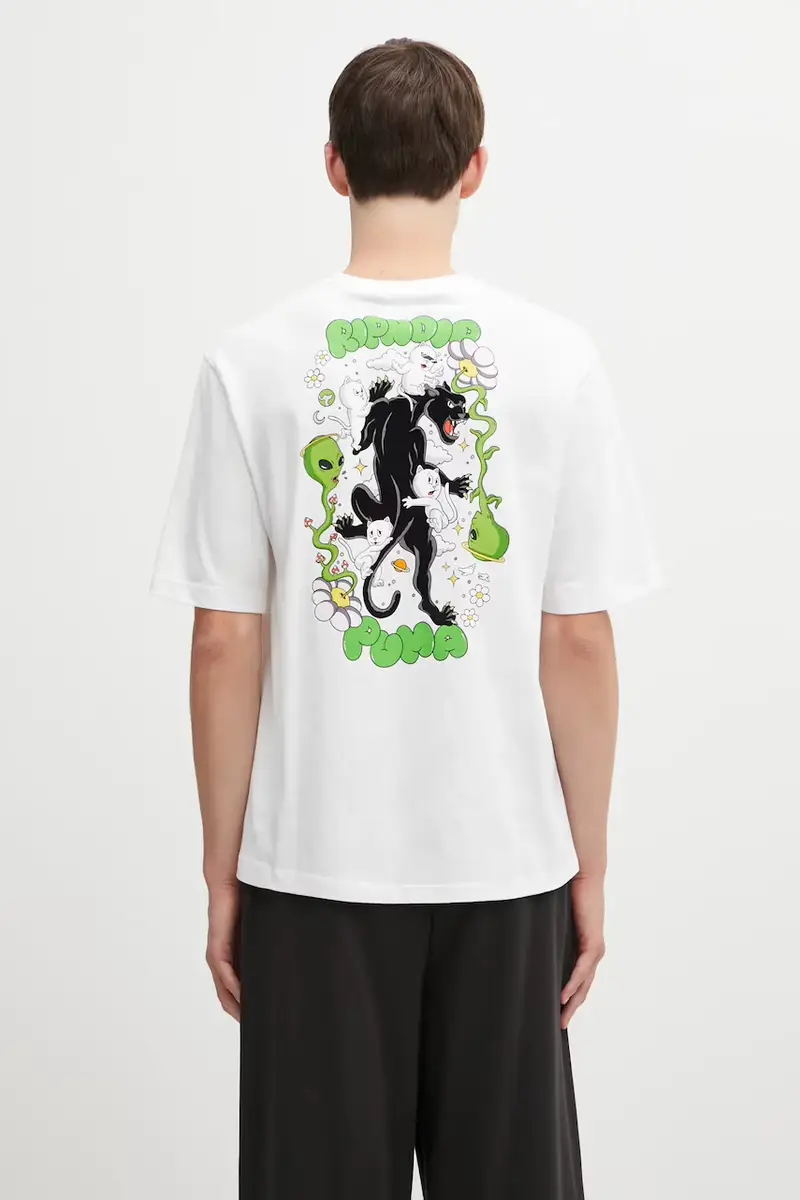 Puma T-shirt Uomo Bianco 3039474 miniatura 3