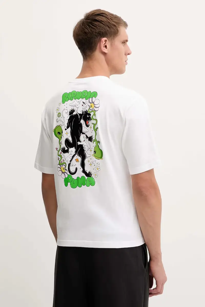 Puma T-shirt Uomo Bianco 3578463