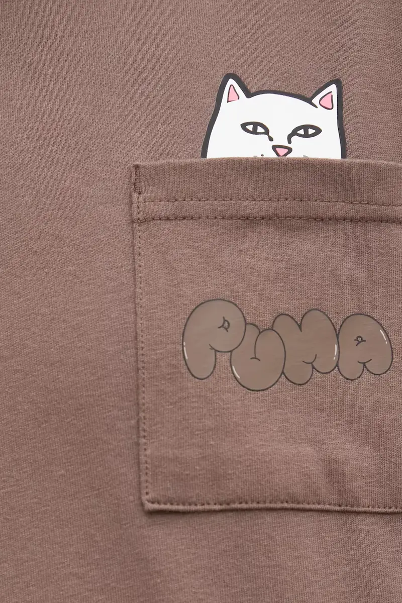 Puma T-shirt Uomo Marrone 3039534 miniatura 4