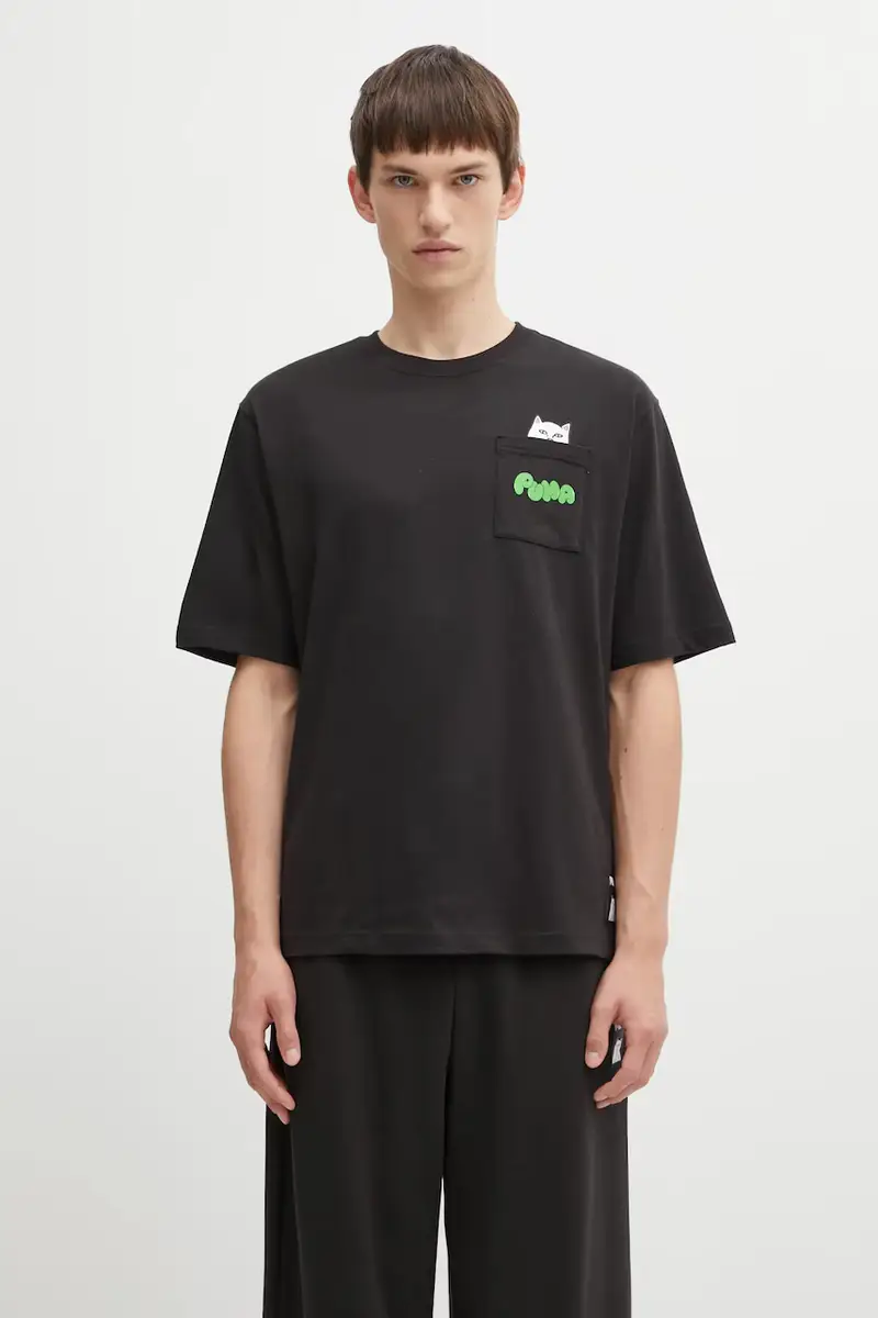 Puma T-shirt Uomo Nero 3039588