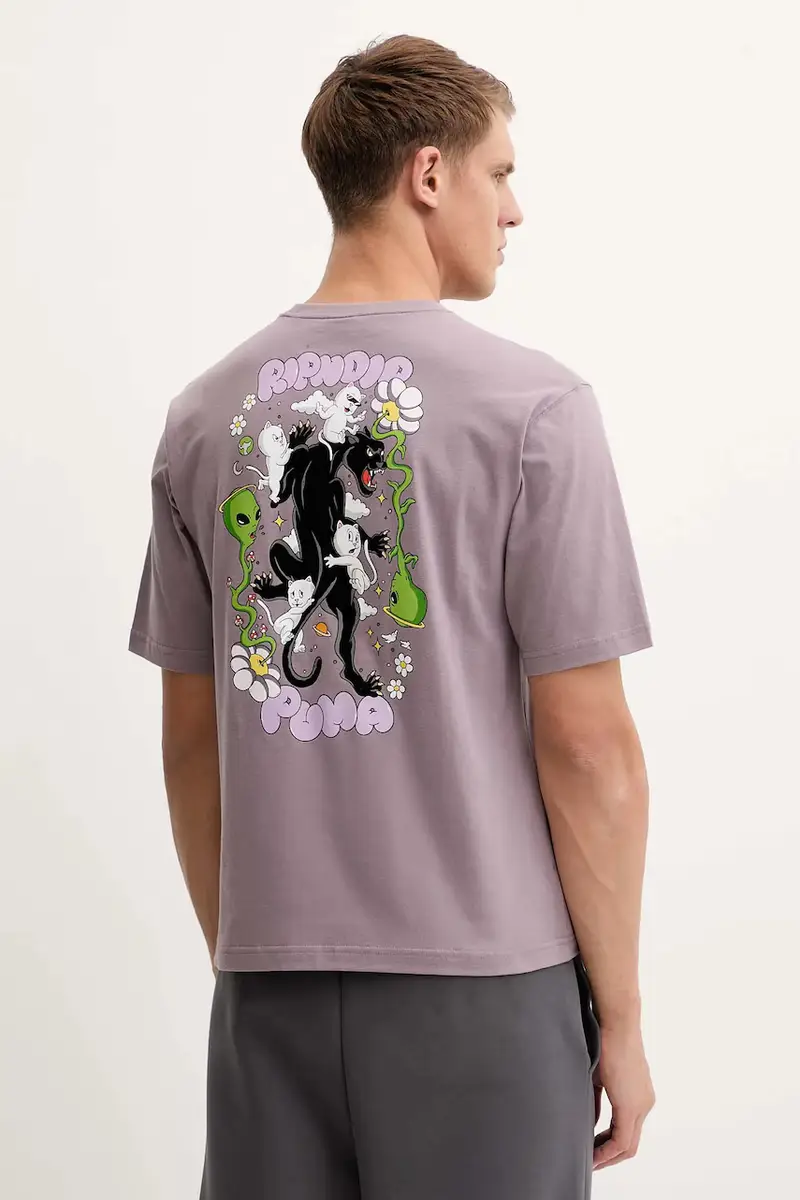 Puma T-shirt Viola 3958463