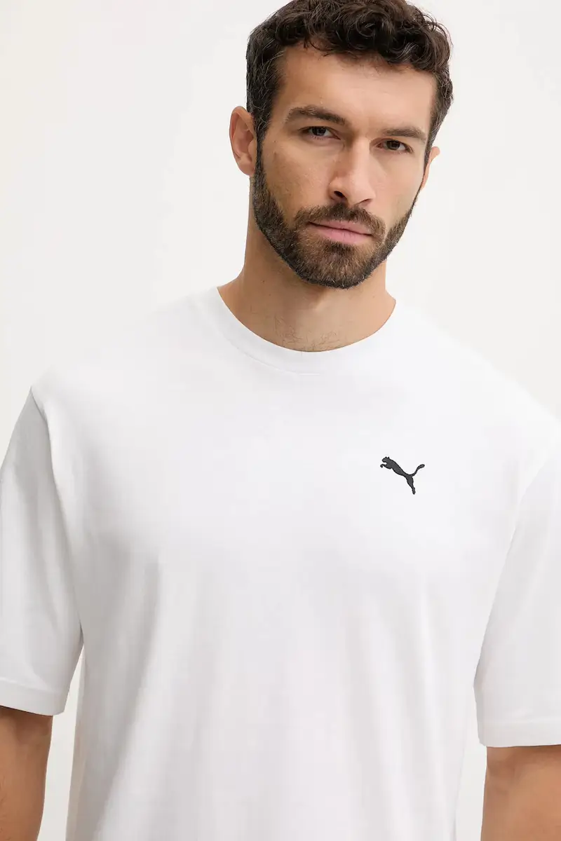 Puma T-shirt Bianco 3913707 miniatura 4
