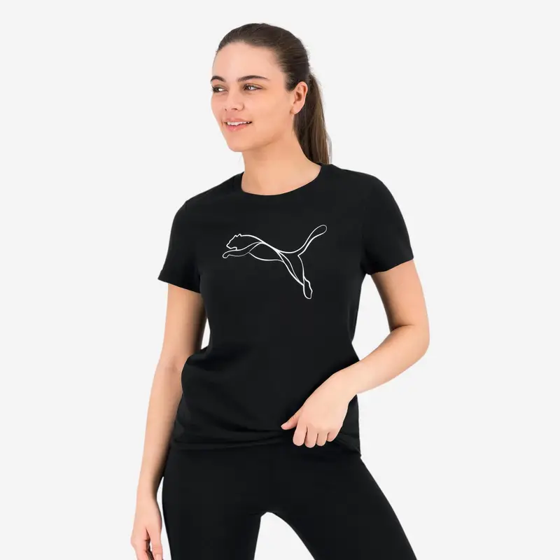 Puma T-shirt Donna Nero 2926714