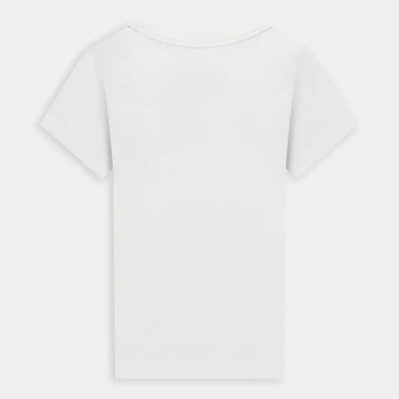 Puma T-shirt Bambina Bianco 2683450 miniatura 2