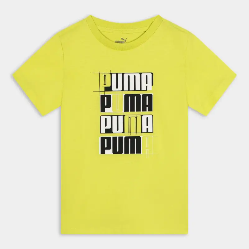 Puma T-shirt Bambino Giallo 2501550