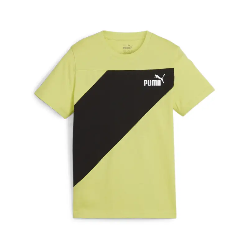 T-shirt PUMA POWER PUMA Lime Sheen Green | Puma Verde anice