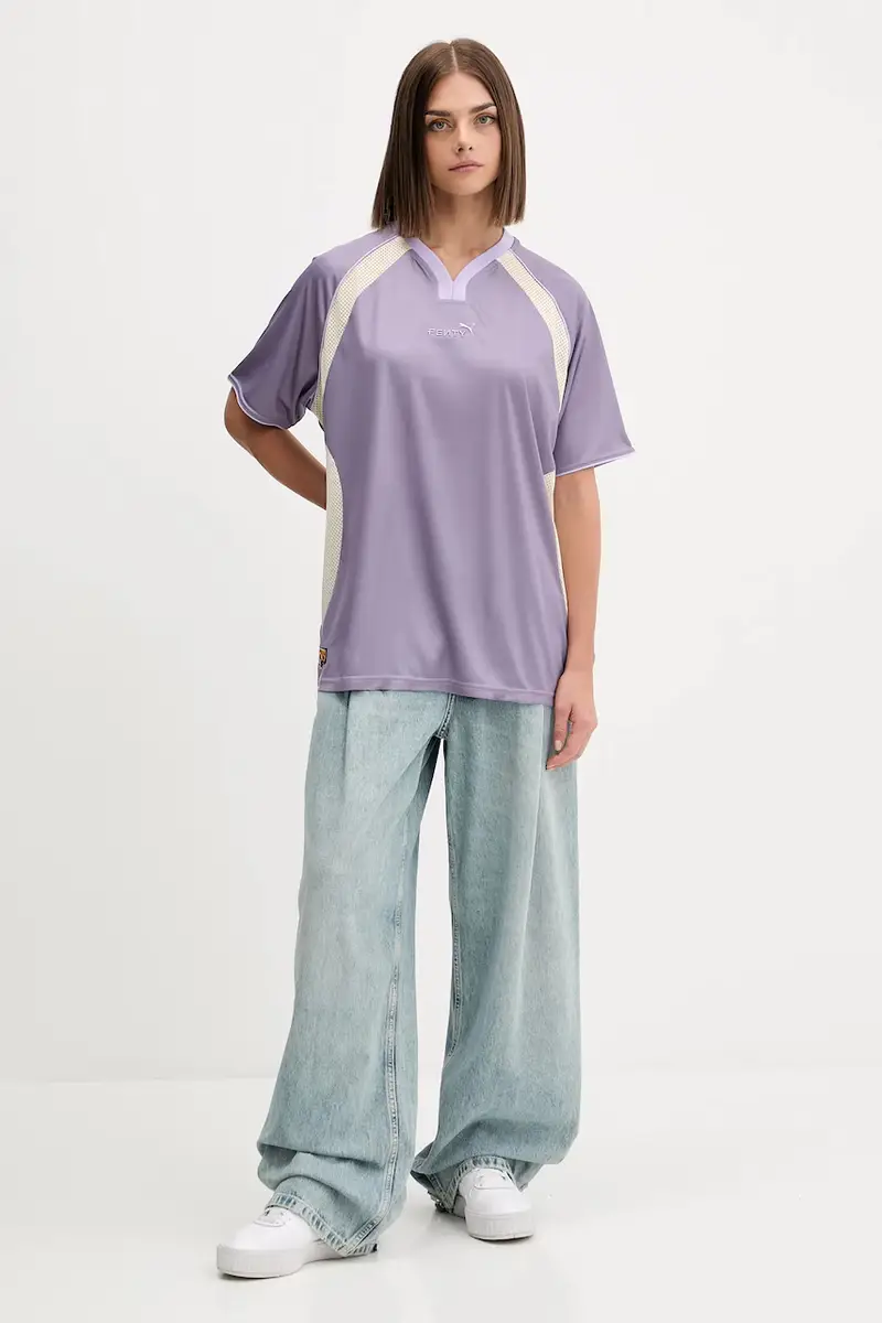 Puma T-shirt Viola 3958441 miniatura 2