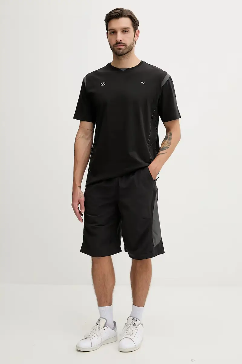 Puma T-shirt Nero 3957507 miniatura 2