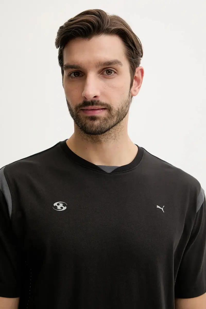 Puma T-shirt Nero 3957507 miniatura 4