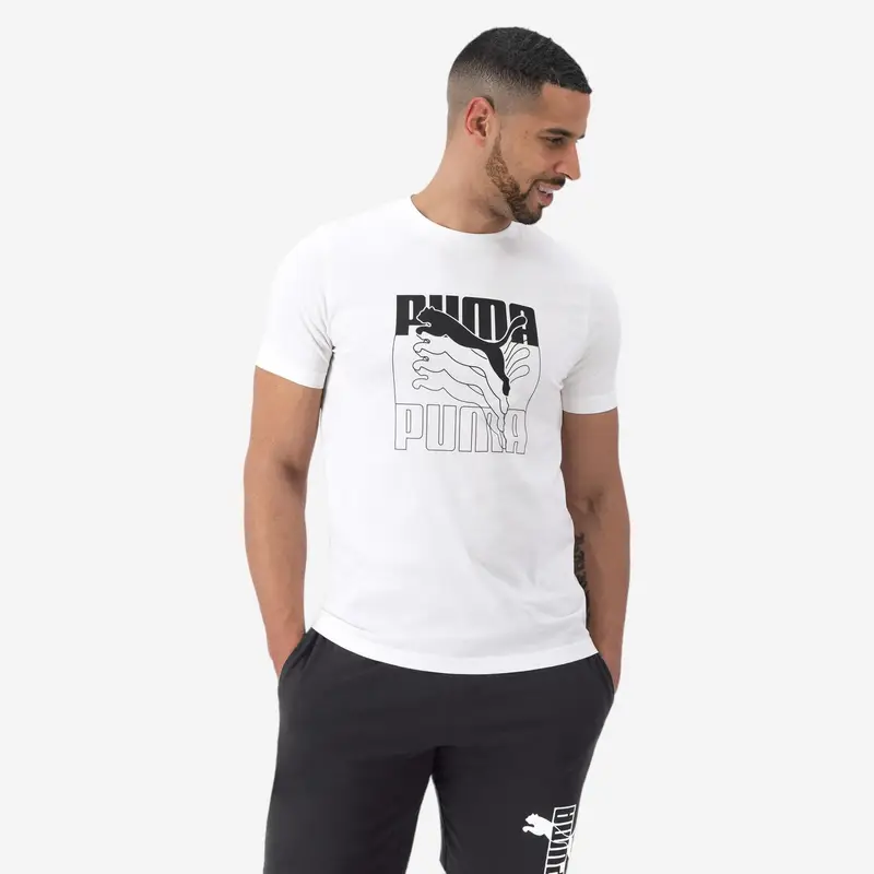 Puma T-shirt Uomo Bianco 2925492