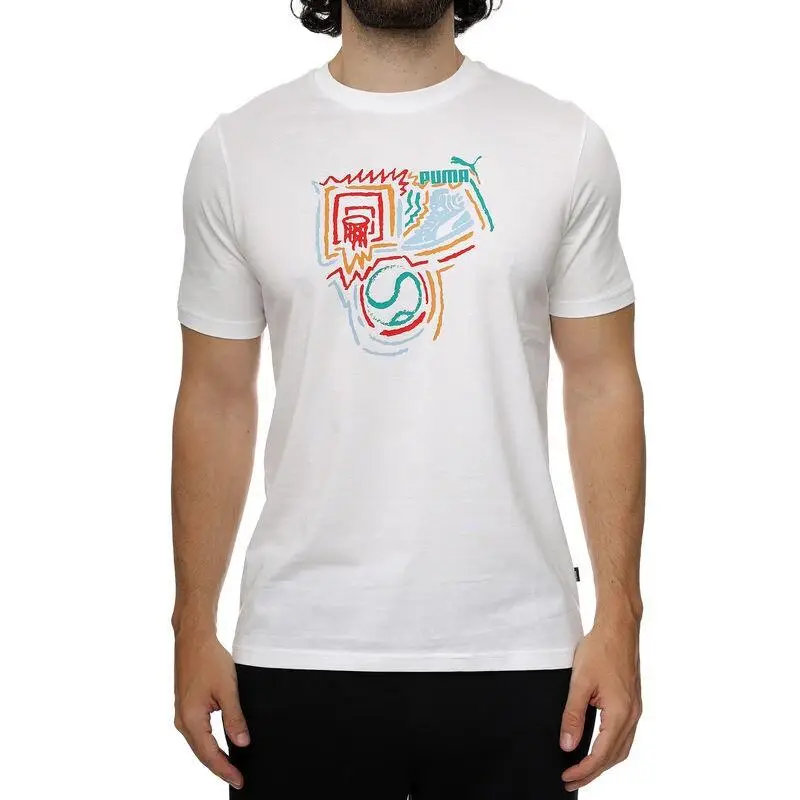 Puma T-shirt Uomo Bianco 3010394