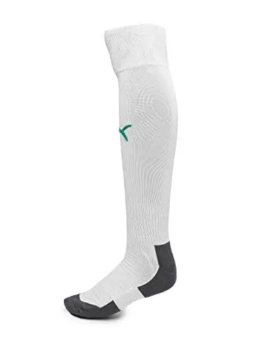 Puma Team Liga Socks Core Calzettoni da Calcio, Bianco (White/Pepper Green), 35 miniatura 3