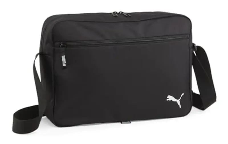PUMA Team Messenger Bag, Borse a Tracolla Unisex, Black, OSFA