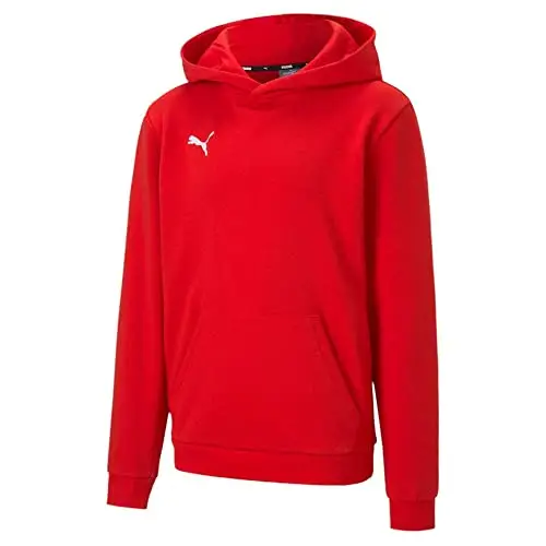 Puma Teamgoal 23 Casuals Jr, Felpa Bambino, Puma Red, 140